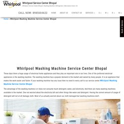 Whirlpool Washing Machine Service Center Bhopal