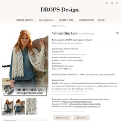 Whispering Lace / DROPS 133-16 - Modèles tricot gratuits de DROPS Design
