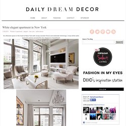 White elegant apartment in New York