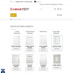 White Kitchen Cabinets, White Cabinets – Cabinet DIY