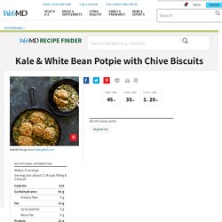 Kale & White Bean Potpie with Chive Biscuits