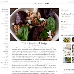 White Bean Salad Recipe