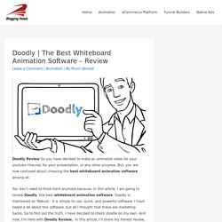 The Best Whiteboard Animation Software - Review
