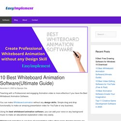 10 Best Whiteboard Animation Software(Ultimate Guide)