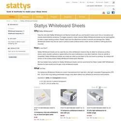 Whiteboard sheets