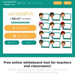 - Free online whiteboard for teachers and classrooms
