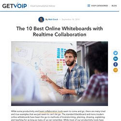 The 10 Best Online Whiteboards with Realtime Collaboration