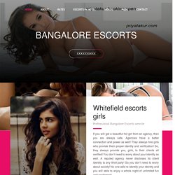 Whitefield escorts, Whitefield escorts service bangalore -skokkaa