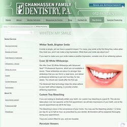 Brighter Smile With Teeth Whitening Service in Chanhassen, MN