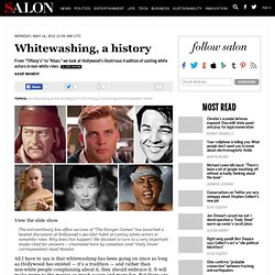 Whitewashing, a history - Movies
