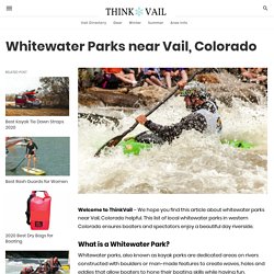 Whitewater Parks near Vail, Colorado