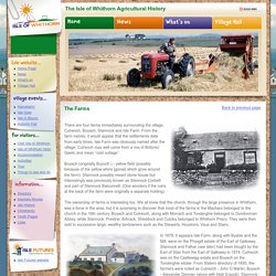 The Farms - Isle of Whithorn's Agricultural History