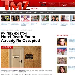 Hotel Death Room Already Re-Occupied