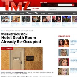 Hotel Death Room Already Re-Occupied