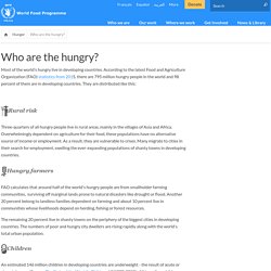 Who are the hungry?