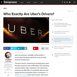Who Exactly Are Uber's Drivers?