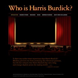 Who is Harris Burdick?