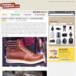 Who's Next Hiver 2012 : chaussures