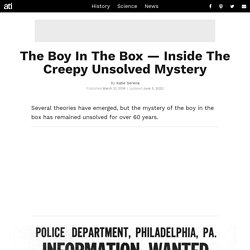 Who Was The 'Boy In The Box,' And How Did He Die?