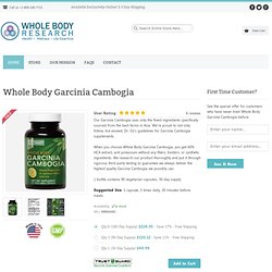 Whole Body Research Garcinia Cambogia