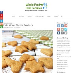 Whole Wheat Cheese Crackers - Whole Food