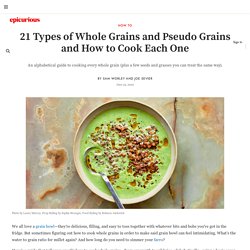 How to Cook Whole Grains and Pseudo Grains