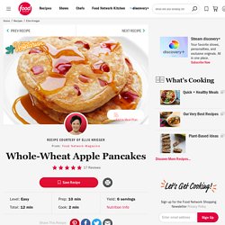 Whole-Wheat Apple Pancakes Recipe : Ellie Krieger