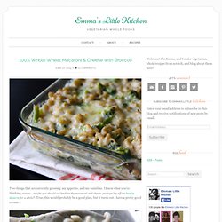 whole wheat macaroni and cheese