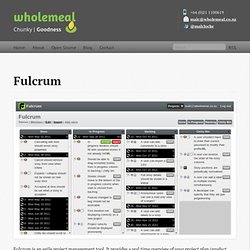 wholemeal: Fulcrum