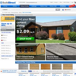 Wholesale Fiber Cement Siding from BuildDirect