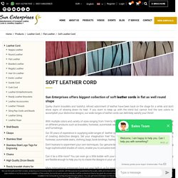 Buy Wholesale Leathers 1-40 mm