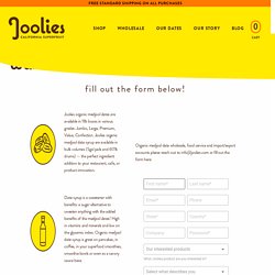 Wholesale Medjool Dates California Grown – Joolies Organic Medjool Dates