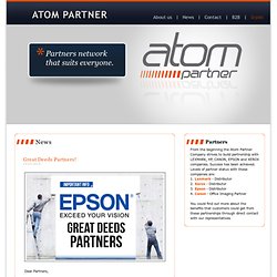 Atom partner d.o.o. - Wholesale of operating supplies and printers