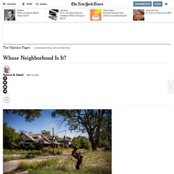 Whose Neighborhood Is It? - NYTimes.com