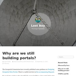 Why are we still building portals?