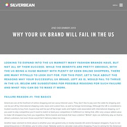 Why your UK brand will fail in the US