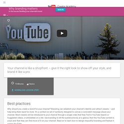 Why branding matters - YouTube