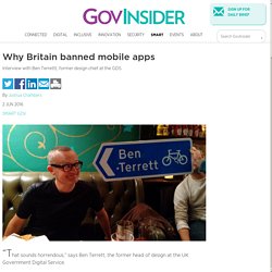 Why Britain banned mobile apps