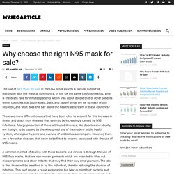 Why choose the right N95 mask for sale?