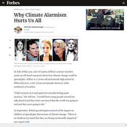 Why Climate Alarmism Hurts Us All