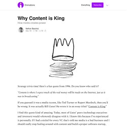 Why Content is King - Divinations
