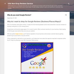 Why do you need Google Review?