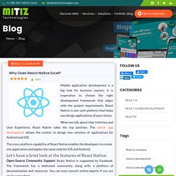 Why Does React Native Excel?