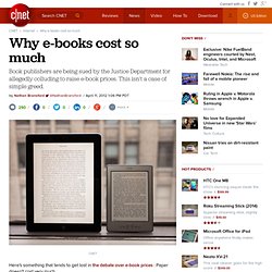 Why e-books cost so much