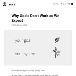 Why Goals Don't Work as We Expect — Bohdan Kit