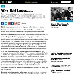 Why I Sold Zappos