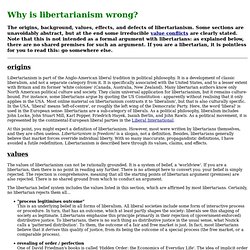 Why is libertarianism wrong?