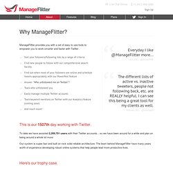 Why Manageflitter