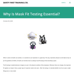 Why Is Mask Fit Testing Essential?