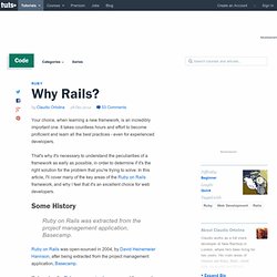 Why Rails?